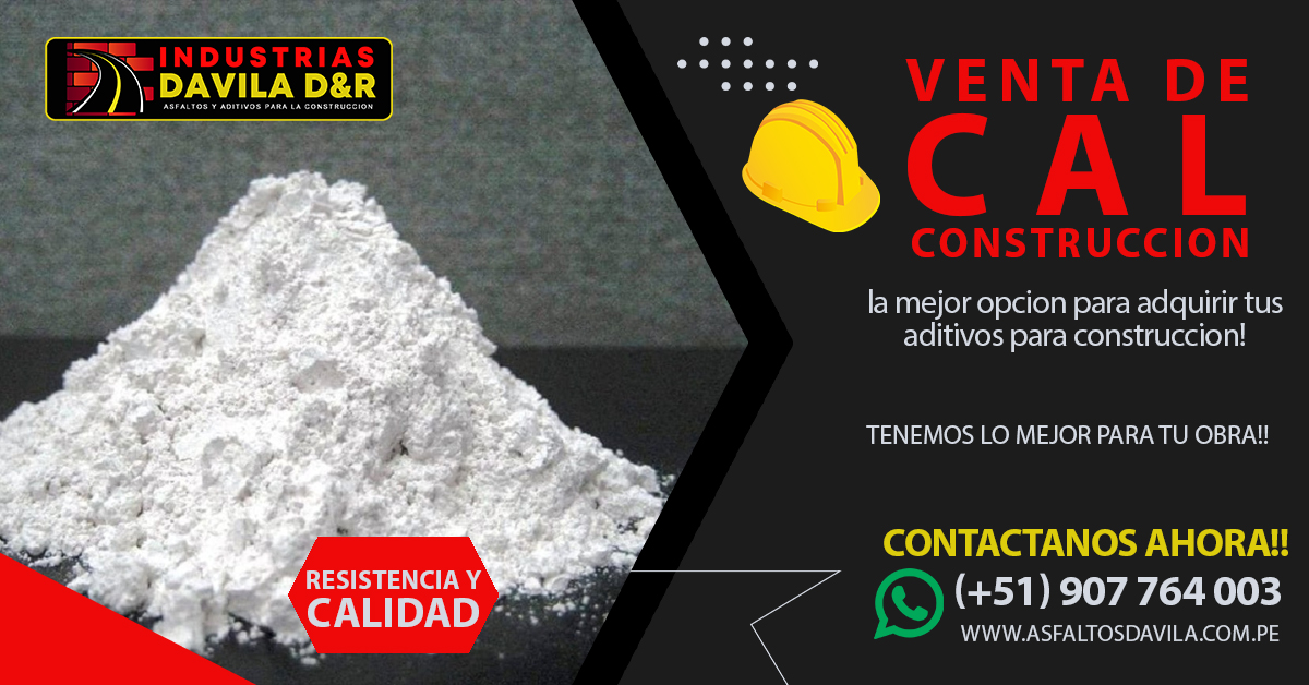 venta de cal en lima peru